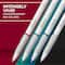 Sharpie® S-Gel™ 0.7mm Medium Point Classic Pens with White Fashion Barrel, 4ct.